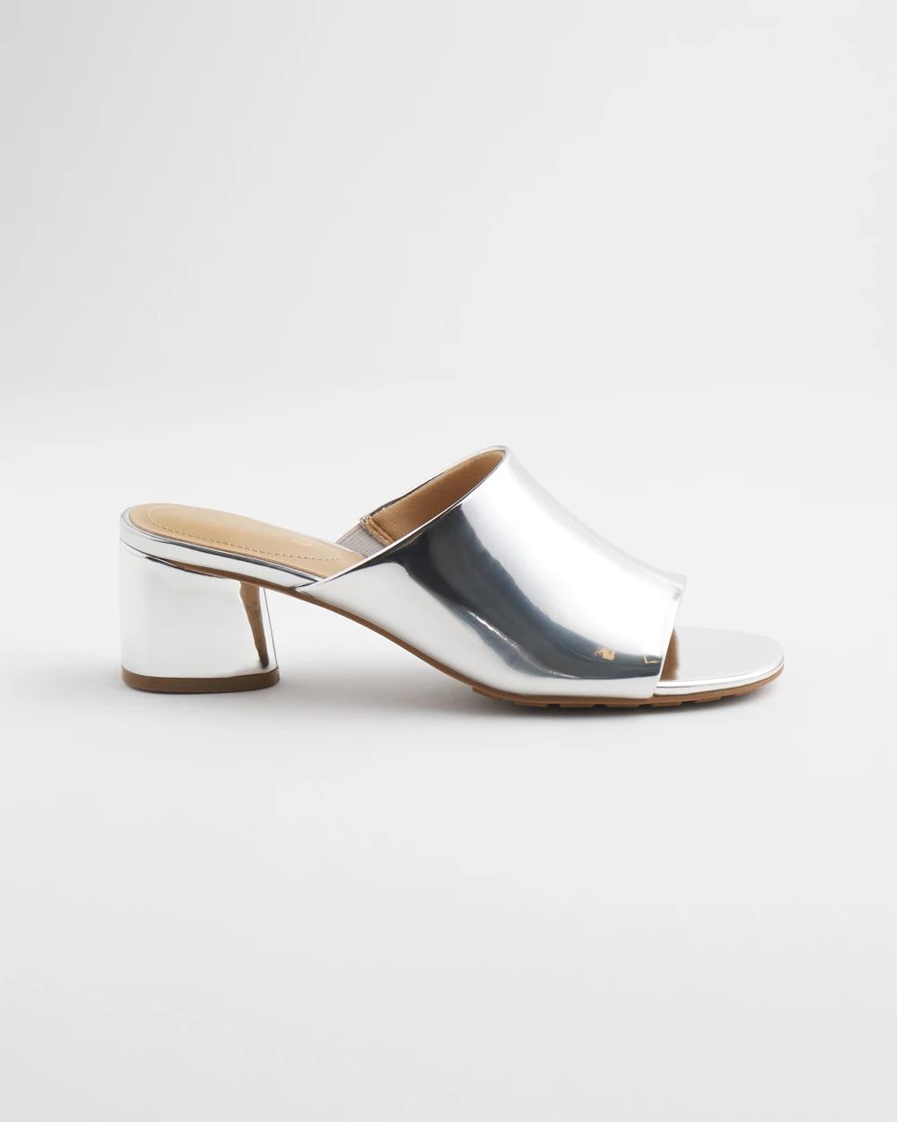 【海外限定】 Metallic Chico's | Mules Leather Faux 靴